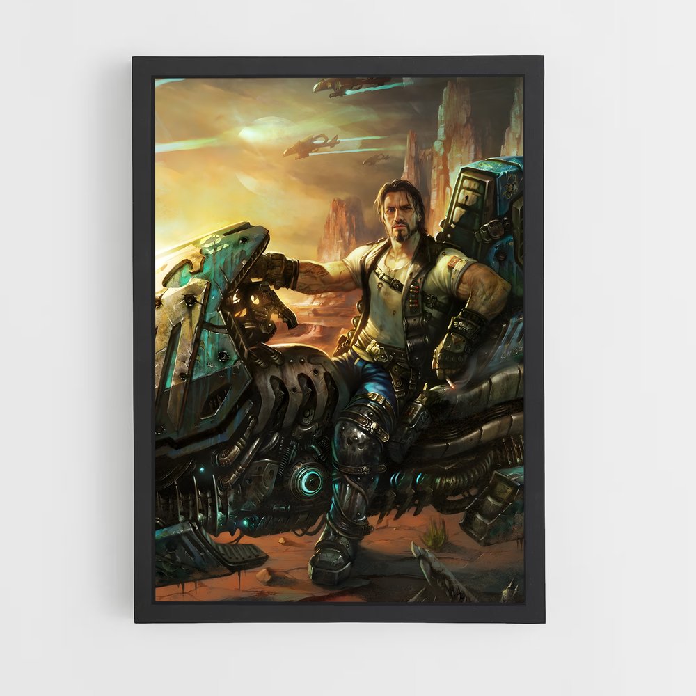 Poster Riders of the Mech – affiche Starcraft (vue 2)